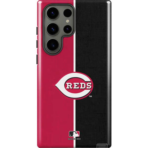 MLB Cincinnati Reds Split Galaxy S23 Ultra Pro Case