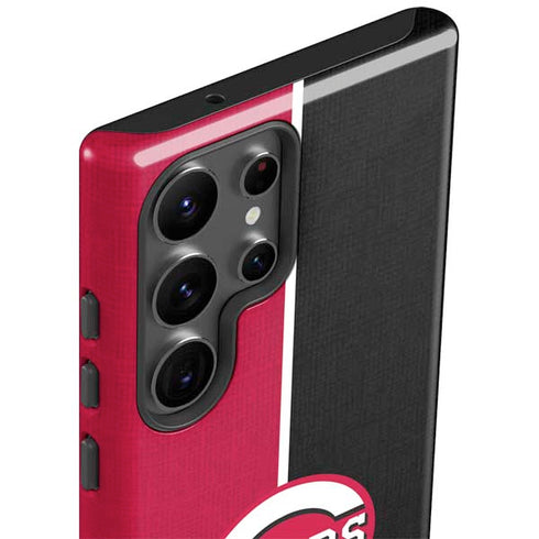MLB Cincinnati Reds Split Galaxy S23 Ultra Pro Case