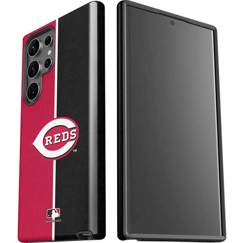 MLB Cincinnati Reds Split Galaxy S23 Ultra Pro Case