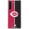 MLB Cincinnati Reds Split Galaxy S24 FE Clear Case