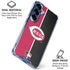 MLB Cincinnati Reds Split Galaxy S25 FE Clear Case