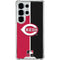 MLB Cincinnati Reds Split Galaxy S25 Ultra Clear Case