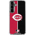 MLB Cincinnati Reds Split Galaxy S26 Plus Clear Case