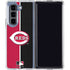 MLB Cincinnati Reds Split Galaxy Z Fold5 5G Clear Case