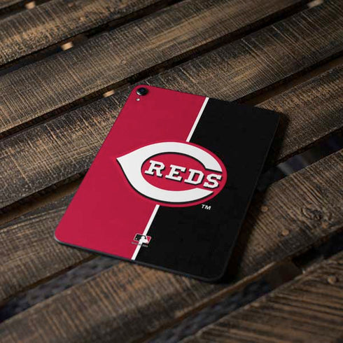 MLB Cincinnati Reds Split Apple iPad Pro Skin