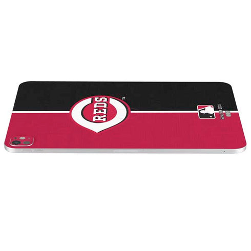 MLB Cincinnati Reds Split iPad Pro 13in M4 (2024) Skin