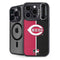 MLB Cincinnati Reds Split iPhone 14 Pro Max Kickstand Case