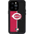 MLB Cincinnati Reds Split iPhone 15 Pro Waterproof Case