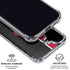MLB Cincinnati Reds Split iPhone 16 Clear Case