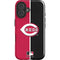 MLB Cincinnati Reds Split iPhone 16 Plus Impact Case