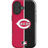 MLB Cincinnati Reds Split iPhone 16 Plus Impact Case
