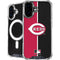 MLB Cincinnati Reds Split iPhone 16 Plus MagSafe Case