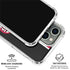 MLB Cincinnati Reds Split iPhone 16 Pro Clear Case