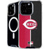 MLB Cincinnati Reds Split iPhone 16 Pro Max MagSafe Case