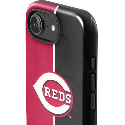 MLB Cincinnati Reds Split iPhone 16e Impact Case
