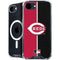 MLB Cincinnati Reds Split iPhone 16e MagSafe Case