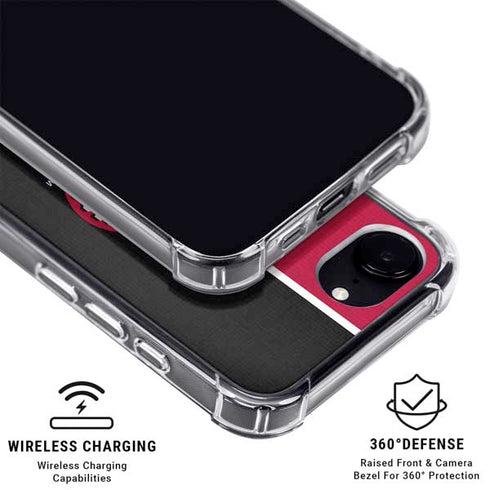 MLB Cincinnati Reds Split iPhone 16e MagSafe Case