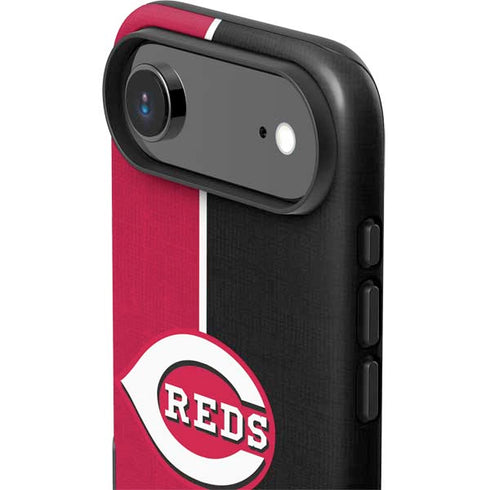MLB Cincinnati Reds Split iPhone 17 Air Impact Case