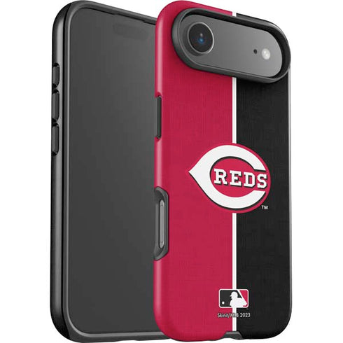 MLB Cincinnati Reds Split iPhone 17 Air Impact Case