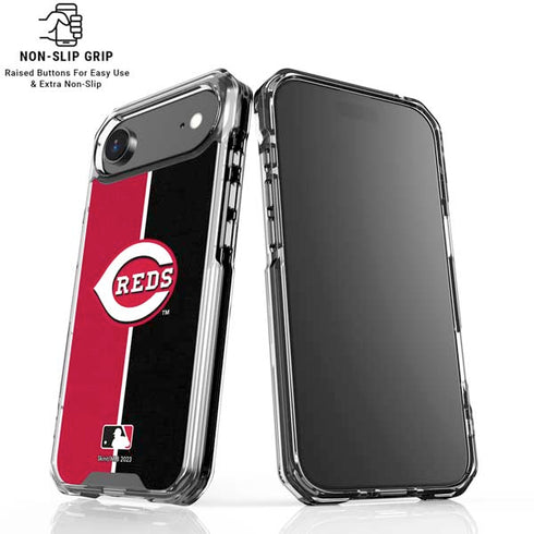 MLB Cincinnati Reds Split iPhone 17 Air MagSafe Case