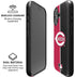 MLB Cincinnati Reds Split iPhone 17 Magsafe Impact Case