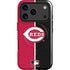 MLB Cincinnati Reds Split iPhone 17 Pro Magsafe Impact Case
