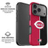 MLB Cincinnati Reds Split iPhone 17 Pro Magsafe Impact Case