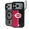 MLB Cincinnati Reds Split iPhone 17 Pro Max Kickstand Case