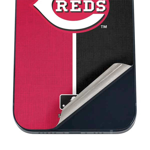 MLB Cincinnati Reds Split iPhone 17 Skin