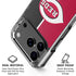 MLB Cincinnati Reds Split iPhone 18 Pro Clear Case