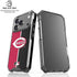 MLB Cincinnati Reds Split iPhone 18 Pro Clear Case