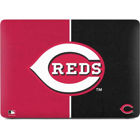 MLB Cincinnati Reds Split Apple MacBook Air Skin