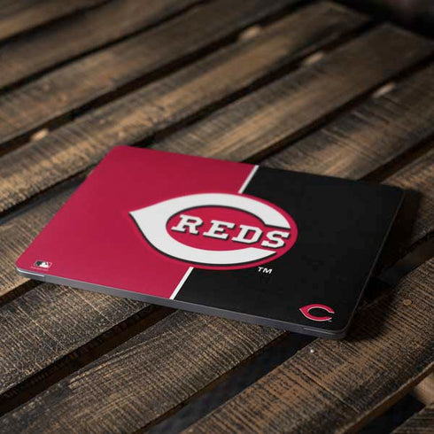 MLB Cincinnati Reds Split Apple MacBook Air Skin