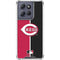 MLB Cincinnati Reds Split Moto G Play 5G (2025) Clear Case