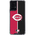 MLB Cincinnati Reds Split Moto G Power 5G (2024) Clear Case