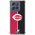 MLB Cincinnati Reds Split Moto G Power 5G (2025) Clear Case