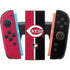 MLB Cincinnati Reds Split Nintendo Switch 2 (2025) Joy-Con Controller Skin