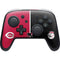 MLB Cincinnati Reds Split Nintendo Switch 2 (2025) Pro Controller Skin