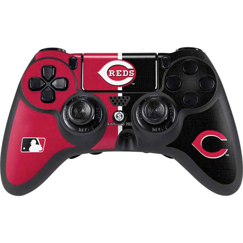 MLB Cincinnati Reds Split PlayStation PS4 Skins