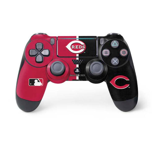 MLB Cincinnati Reds Split PlayStation PS4 Skins