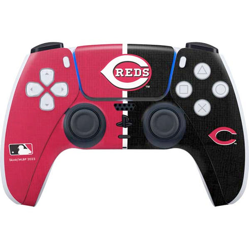 MLB Cincinnati Reds Split PlayStation PS5 Skins