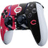 MLB Cincinnati Reds Split PS5 DualSense Edge Pro Controller Skin