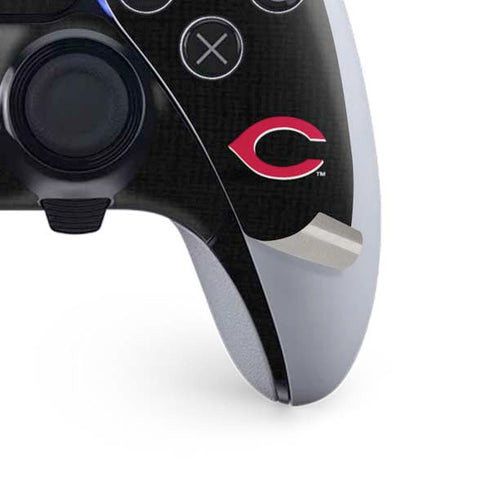 MLB Cincinnati Reds Split PS5 DualSense Edge Pro Controller Skin