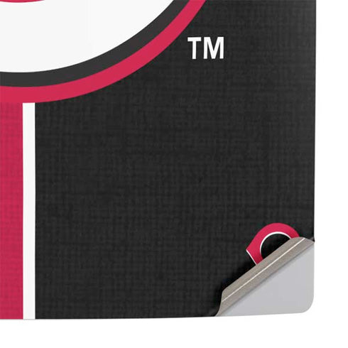 MLB Cincinnati Reds Split PS5 Pro Console Skin