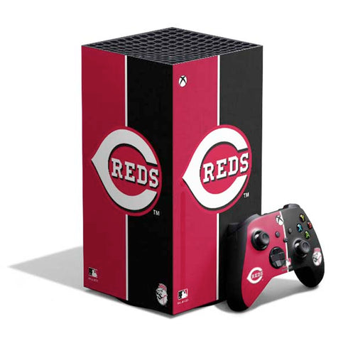 MLB Cincinnati Reds Split XBox Series X Digital Edition Bundle Skin