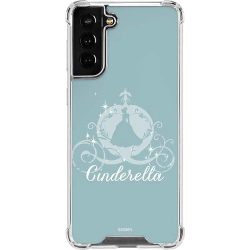 Disney Cinderella Carriage Galaxy S22 Plus Clear Case
