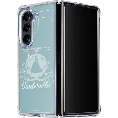 Disney Cinderella Carriage Galaxy Z Fold5 5G Clear Case