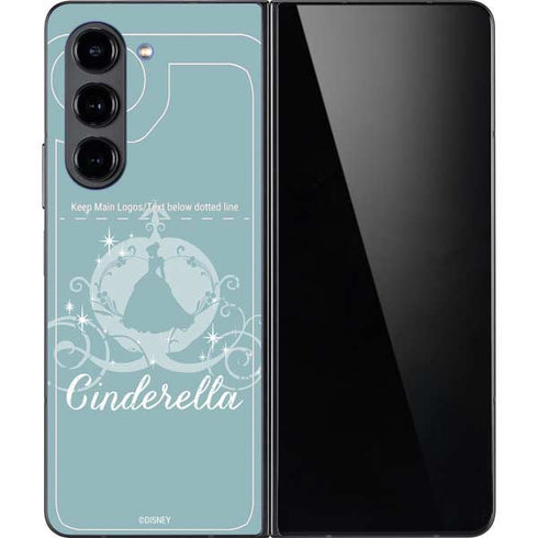 Disney Cinderella Carriage Galaxy Z Fold5 5G Skin