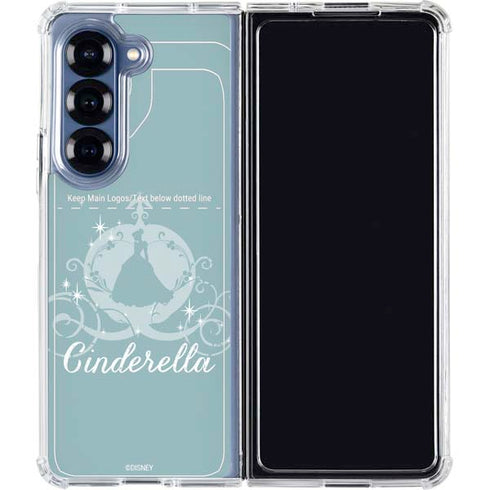 Disney Cinderella Carriage Galaxy Z Fold6 Clear Case