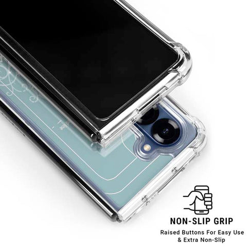 Disney Cinderella Carriage Galaxy Z Fold6 Clear Case